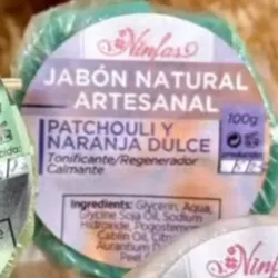 Jabón de Patchuli con Naranja (Ninfas)