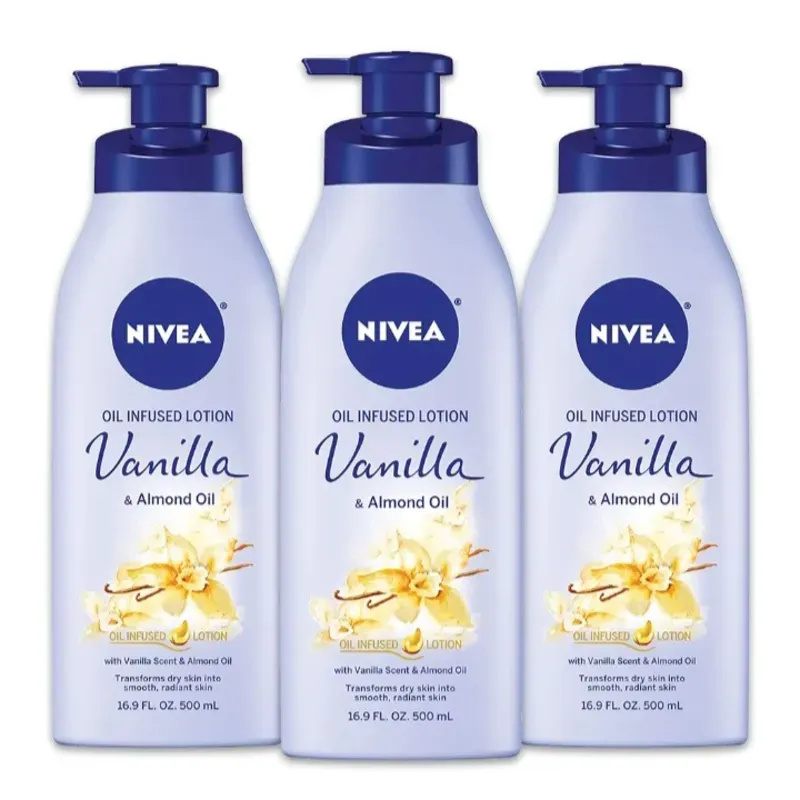 Loción de Almendras y Vainilla Nivea 500ml