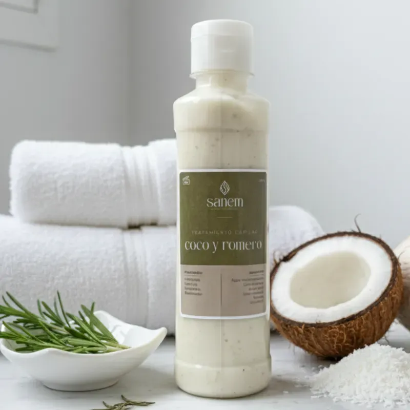 Mascarilla capilar de Coco-Romero 240ml (Sanem)