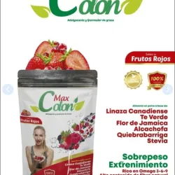Max Colon con sabor a Frutos Rojo 450g