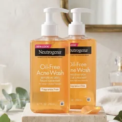 🧴✨ Neutrogena Oil-Free Acne Wash – Limpiador Facial Antiacné con Ácido Salicílico 2%