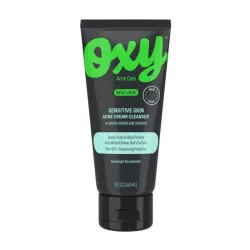 💚 OXY Limpiador en Crema para el Acné – Piel Sensible | Peróxido de Benzoilo 5%