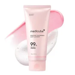 PDRN Pink Niacinamide Whip Cleanser Medicube