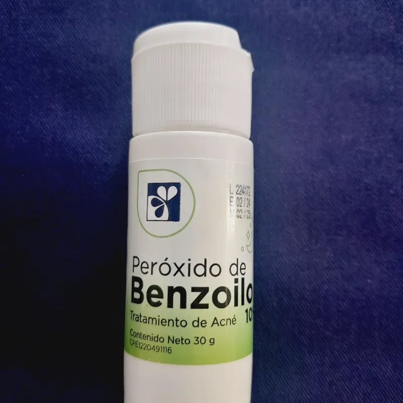 Peróxido de benzoilo 10% 30g 