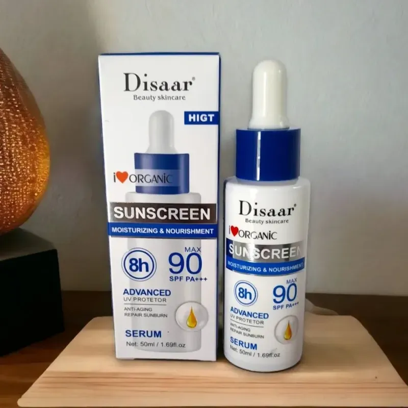 Protector solar  en Serum Disaar(azul) FPS 90