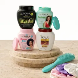 ✨️Skala + Cepillo Flexy + Gorro de satín