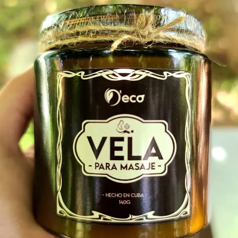 Vela para masaje