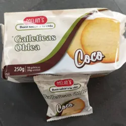 Galleticas Oblea - Coco
