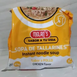 Sopa de Tallarines Pollo 85g x 30u