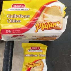 Galleticas Oblea - Plátano
