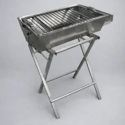 Horno de Carbón Modelo 1 Inox