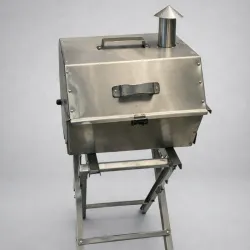 Horno de Carbón Modelo MINI Inox