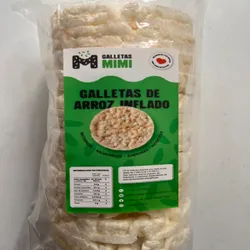 Galletas naturales de arroz inflado 
