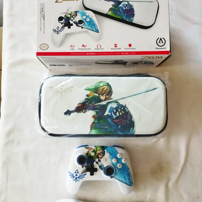 🔥2 in 1🔥 Combo de estuche protector y 🎮Mando Pro para Nintendo Switch🔴