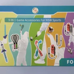 🎾9 en 1 Accesorios de juegos y deporte para N-S