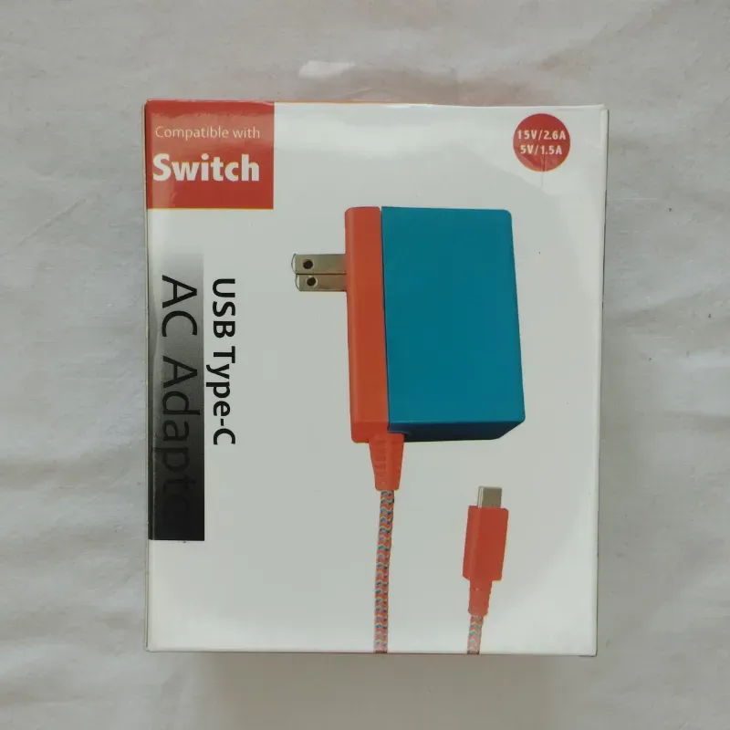 🔌Adaptador Ac para alimentación y carga de Nintendo Switch♦️