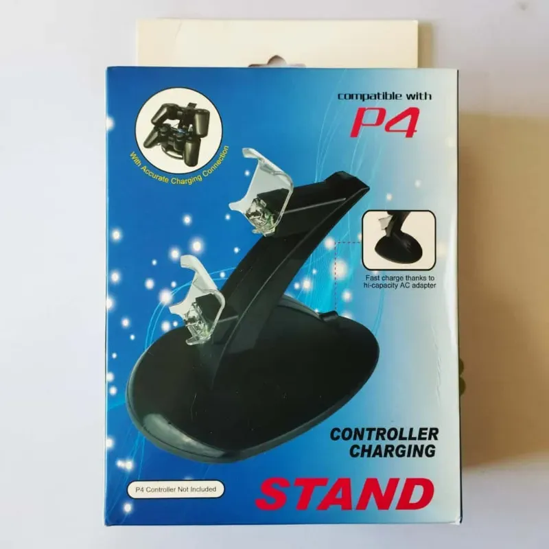 🎮Base de carga dual vertical para mandos de PS4