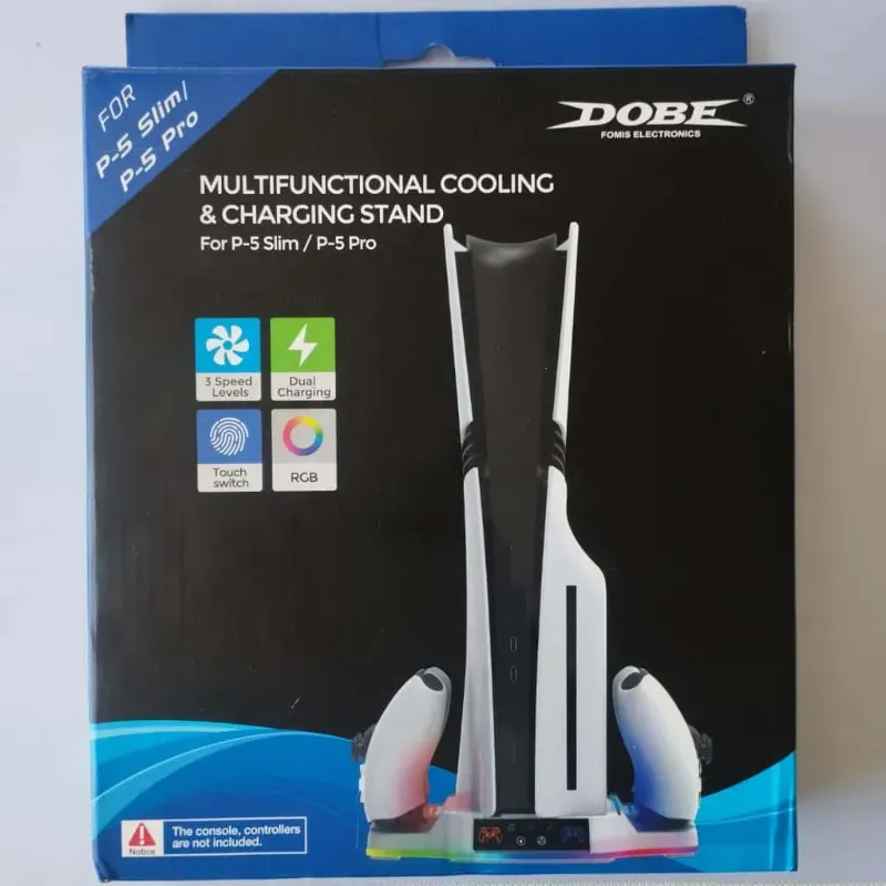 🌬Base multifuncional para PS5 Slim y Pro🔥