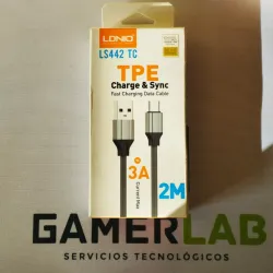 🔌 Cable LDNIO LS442 TC (USB-A a USB-C)