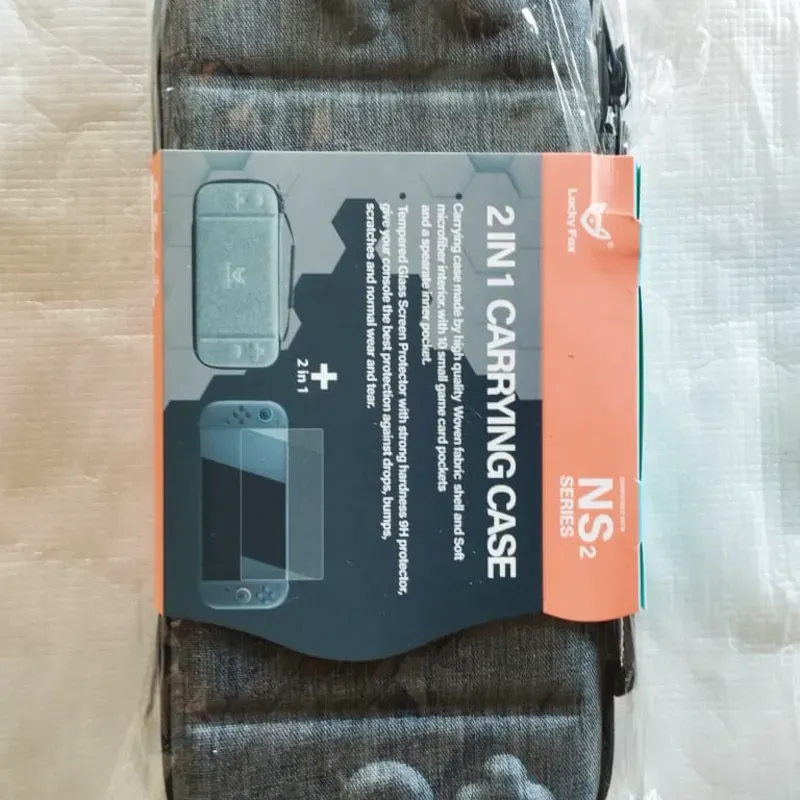 🔴Estuche de transporte y mica para N/S 2