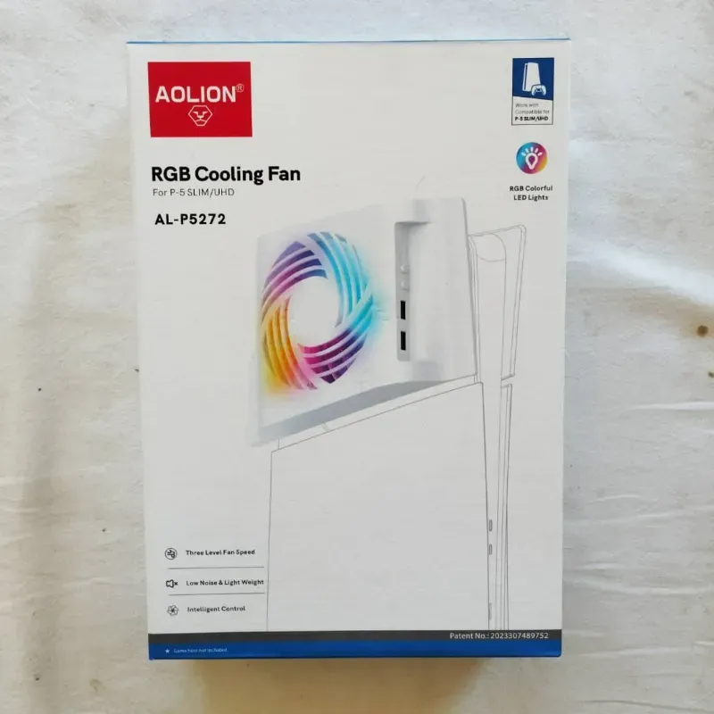 🌬️Extractor de calor RGB para PS5 Slim