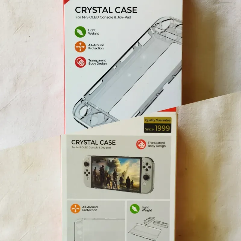 💼🔮Funda protectora transparente para N-S Oled🆕📦
