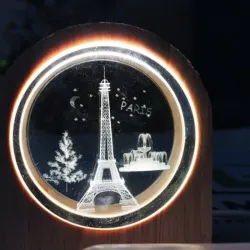 🪐Lámparas decorativas LED 3D (Pequeña)