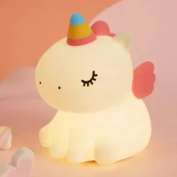 🦄Luz nocturna de unicornio para niños💡