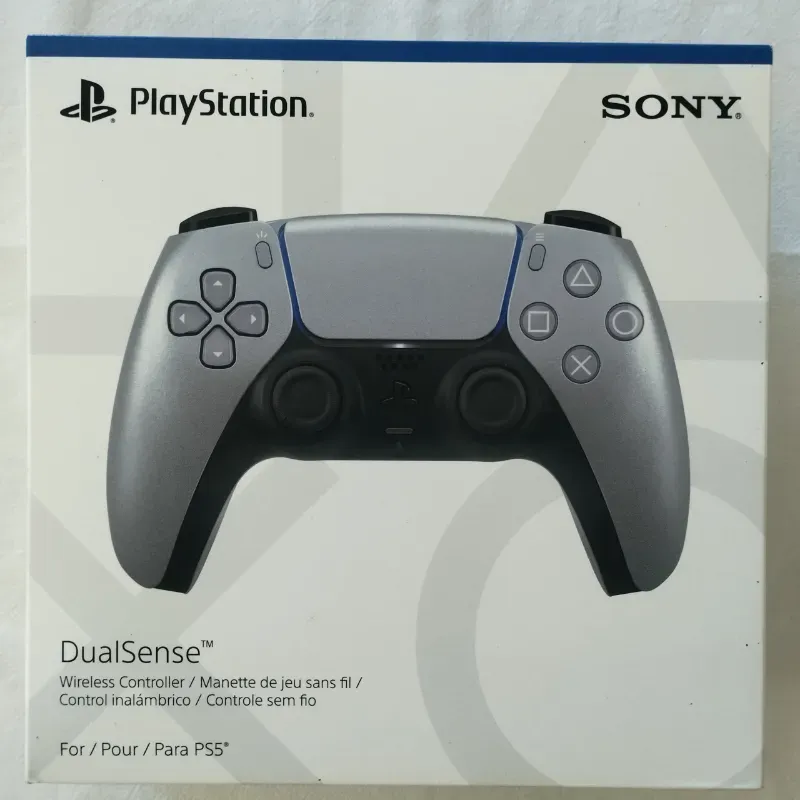 Mando/Control Plateado para PS5 (Nuevo Sellado🆕📦)