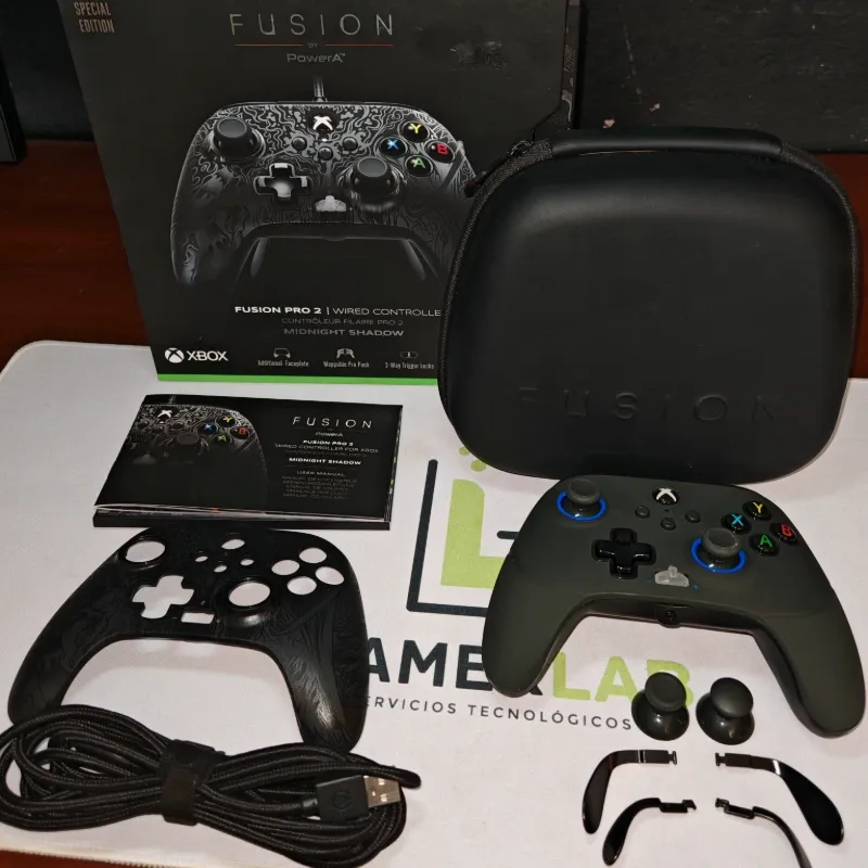 🎮💚 ¡POWERA FUSION PRO 2 – MIDNIGHT SHADOW!