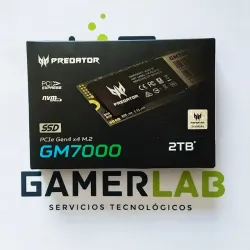💾Predator GM7000 2TB – SSD M.2 PCIe Gen4×4 🆕📦(PS5 y PC)