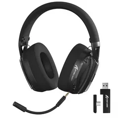 Audífonos Gaming  inalámbrico NEGRO ATTACK SHARK
