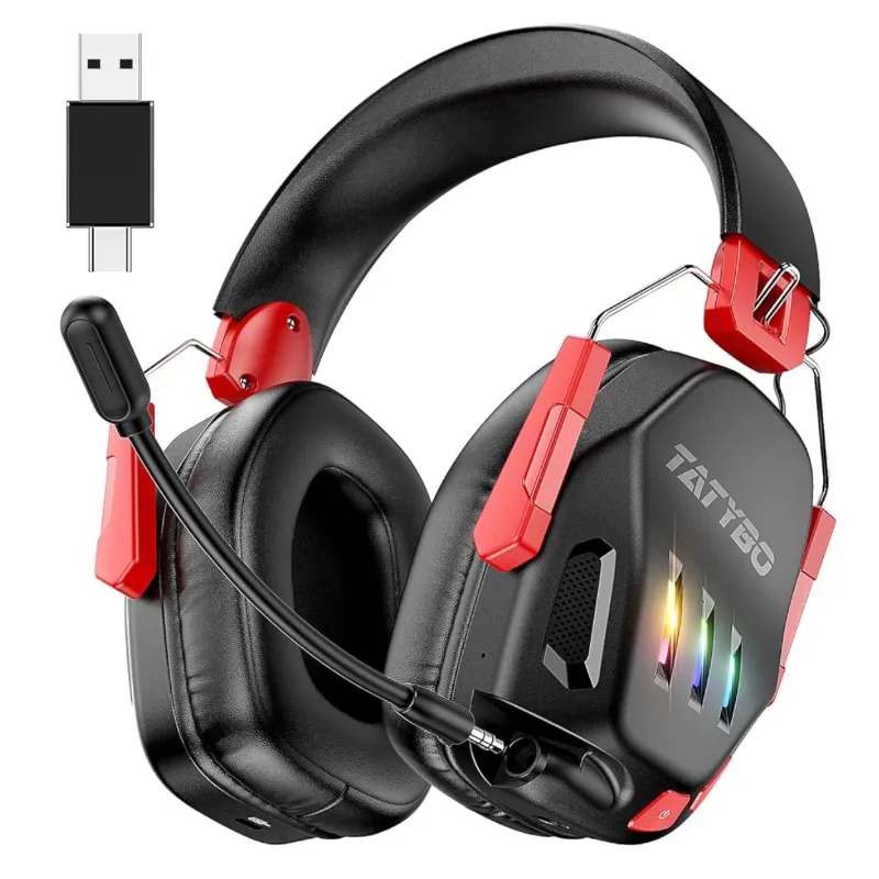 Audífonos TATYVO Gaming RGB inalámbricos 
