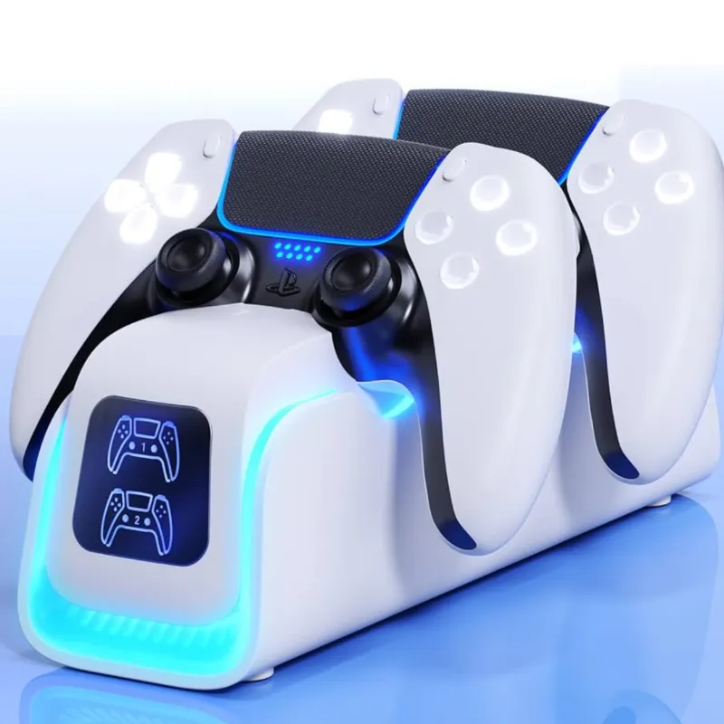 Base de carga para mandos dualsense de ps5