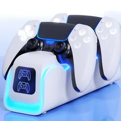 Base de carga para mandos dualsense de ps5