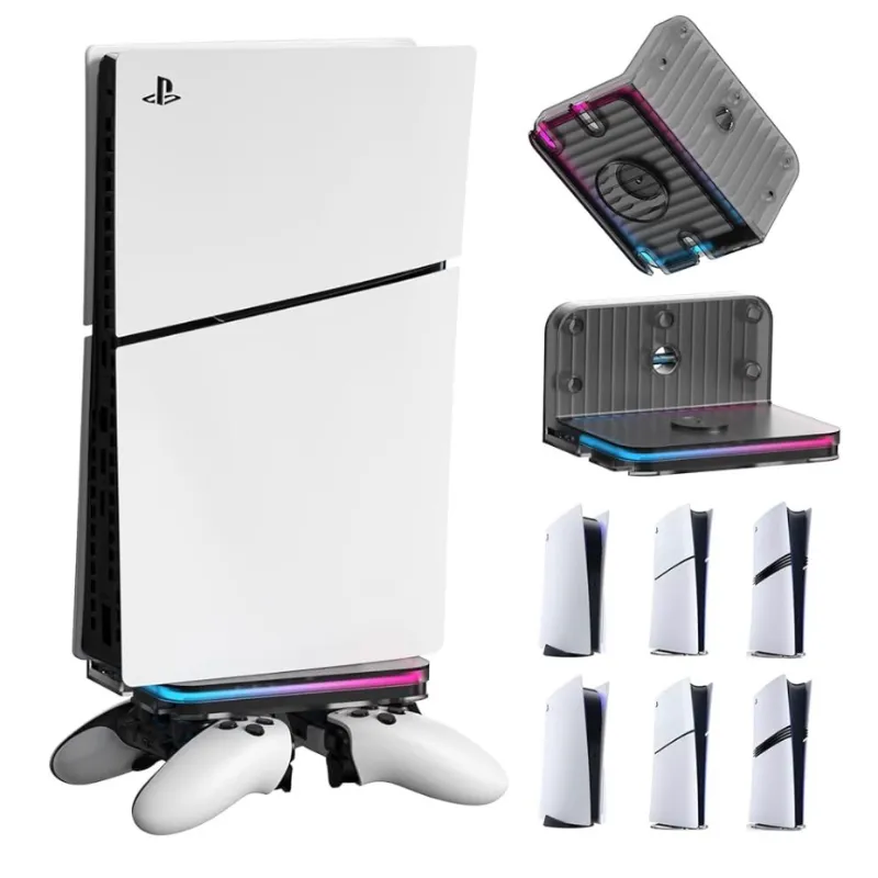 Base de soporte a la pared RGB para todos los modelos de ps5