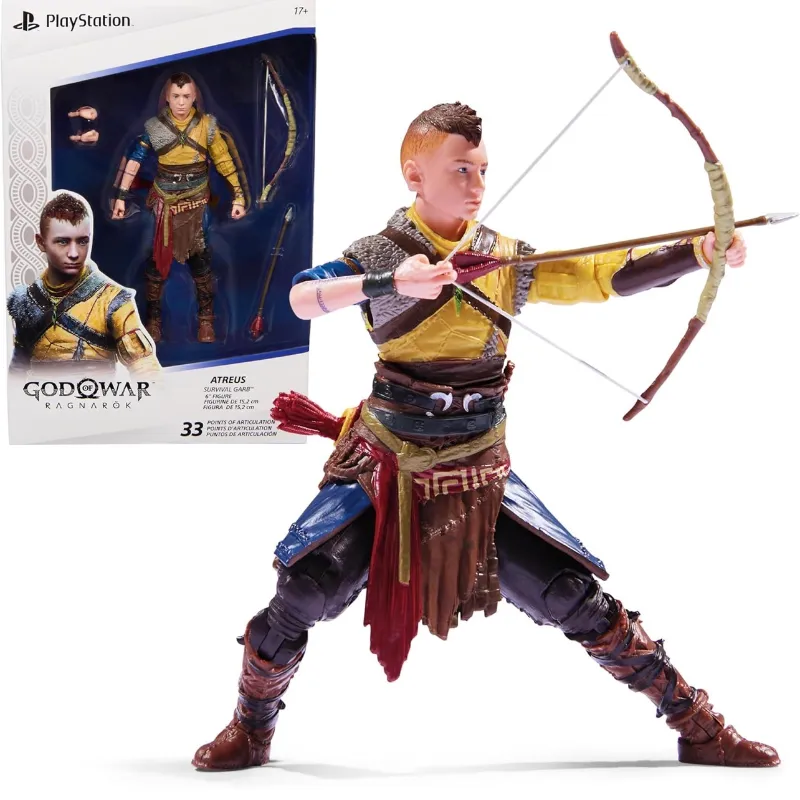Figura de acción Atreus de 6 pulgadas ( God Of War Ragnarok)