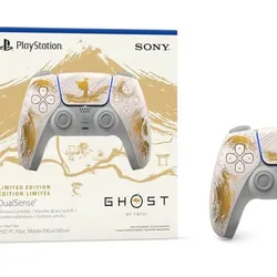 Control dualsense edición limitada (Ghost Of Yoyei Gold)