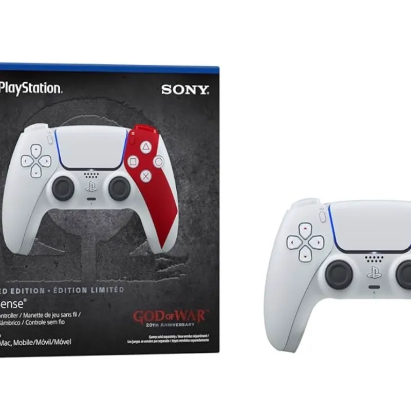 Control dualsense edición limitada (God of War 20 aniversario )
