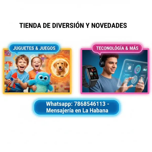 🛍️ Bienvenidos a tu Tienda de Diversión y Novedades 🎉✨

En nuestra tienda encontrarás un mundo lleno de opciones para toda la familia. 