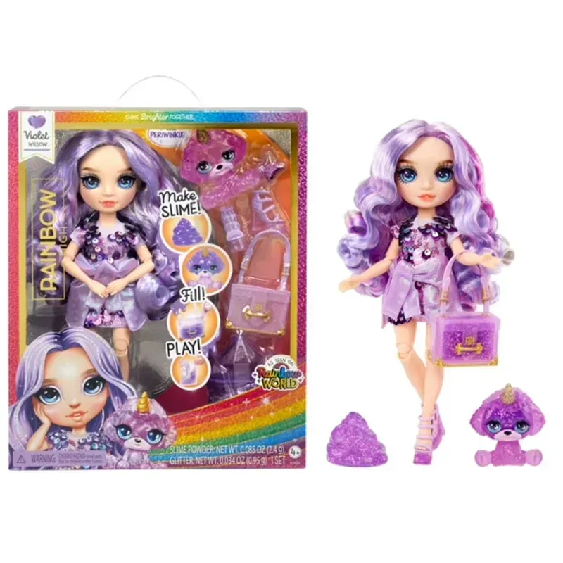 💜 Muñeca de Moda con Kit de Limo y Mascota ✨👗🐻