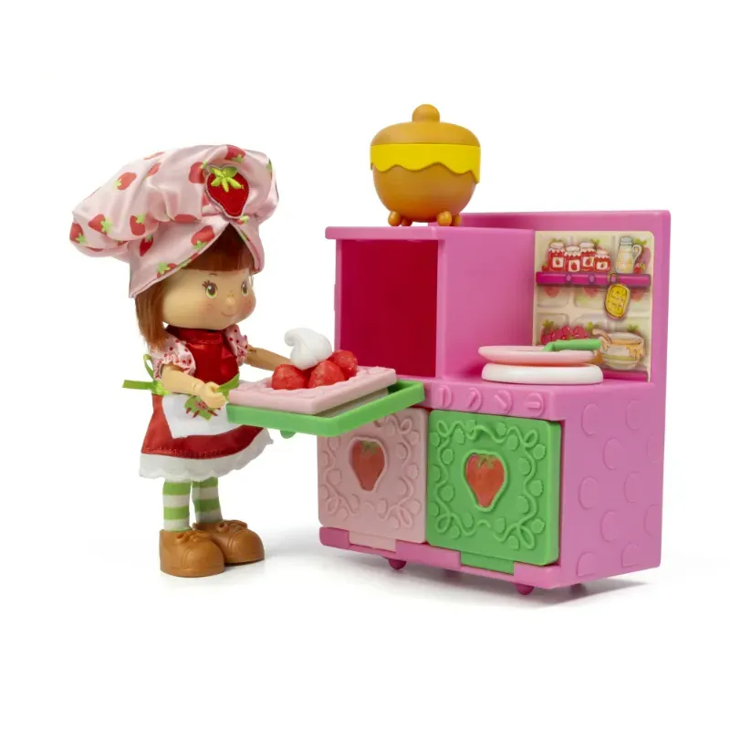 Muñeca Strawberry Shortcake 🍓 Juego de Hornear con Horno y Accesorios