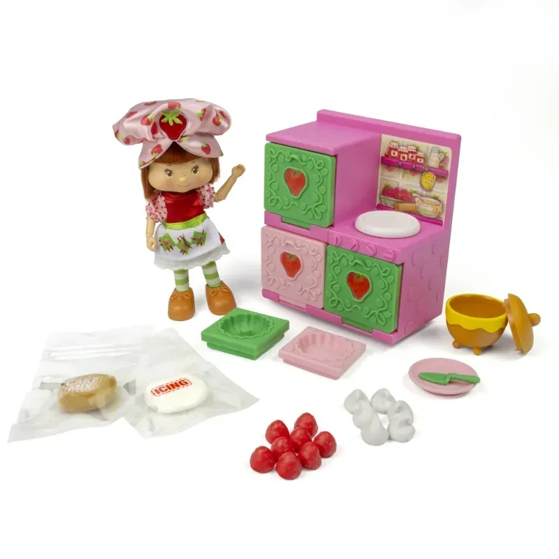 Muñeca Strawberry Shortcake 🍓 Juego de Hornear con Horno y Accesorios