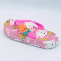 Chancletas Cherry con zanahoria