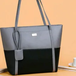 Cartera grande 2 tonos