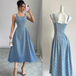 Vestido largo suelto