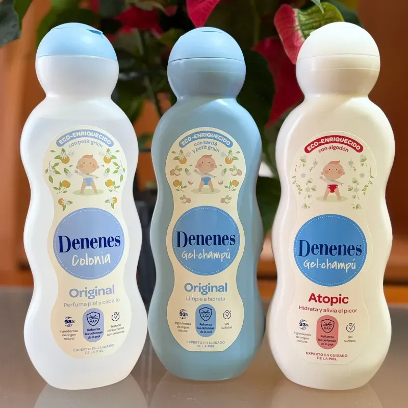 COLONIA Y GEL DE BAÑO BEBÉ 