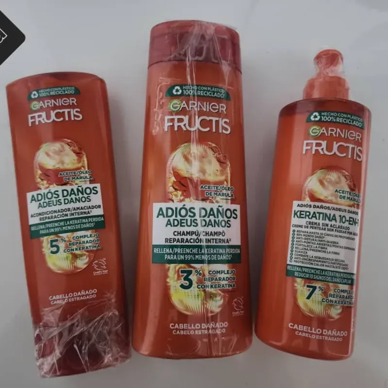 SET DE CHAMPÚ-ACONDICIONADOR-CREMA DE PEINAR