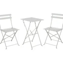 CONJUNTO DE MESA Y 2 SILLAS