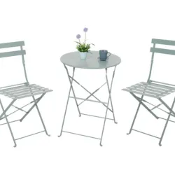 CONJUNTO DE MESA Y 2 SILLAS